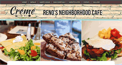 Desktop Screenshot of cremecafereno.com